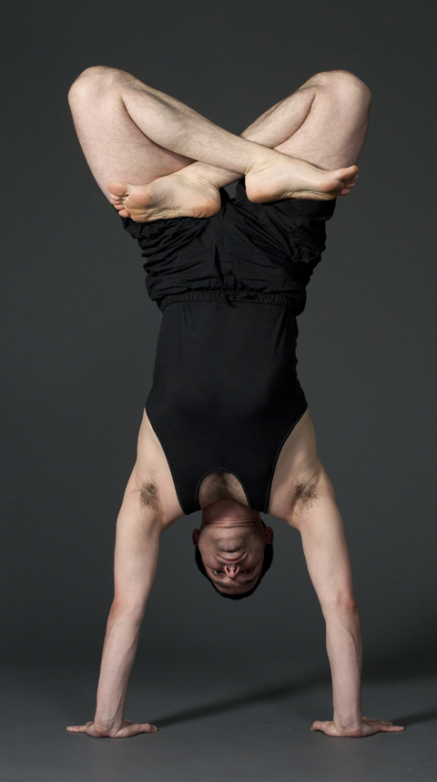 Adam Dobb - Handstand in Lotus